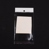 1000 pc Cellophane Bags, 19.5x10cm, Unilateral Thickness: 0.035mm, Inner Measure: 14.5x10cm, Hole: 6mm