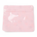1 Bag Plastic Zip Lock Bag, Storage Bags, Self Seal Bag, with Top Seal, Cartoon, Pink, Strawberry Pattern, 10x10.8x0.15cm, Unilateral Thickness: 2.7 Mil(0.07mm), 100pcs/bag