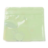 1 Bag Plastic Zip Lock Bag, Storage Bags, Self Seal Bag, with Top Seal, Cartoon, Light Green, Fruit Pattern, 10x10.8x0.15cm, Unilateral Thickness: 2.7 Mil(0.07mm), 100pcs/bag