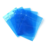 1 Bag Plastic Transparent Zip Lock Bag, Storage Bags, Self Seal Bag, Top Seal, Rectangle, Blue, 12x8x0.15cm