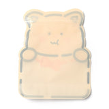 1 Bag Cartoon Plastic Zip Lock Bag, Storage Bags, Self Seal Bag, Top Seal, with Window, Light Khaki, Cat Pattern, 20.2x16x0.15cm, Unilateral Thickness: 3.9 Mil(0.1mm)