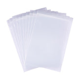 1 Set 100 Pack 3 Mil Clear Resealable Heavy Duty Plastic Reclosable Zipper Bags - 4 x 6(10 x 15cm) for Food Craft Storage