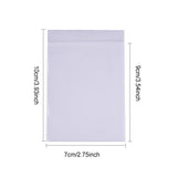 1 Set 200 Pack 3 Mil Clear Resealable Heavy Duty Plastic Reclosable Zipper Bags - 3 x 4(7 x 10cm) for Food Craft Storage
