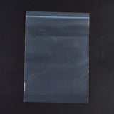 1 Bag Plastic Zip Lock Bags, Resealable Packaging Bags, Top Seal, Self Seal Bag, Rectangle, White, 19x13cm, Unilateral Thickness: 3.9 Mil(0.1mm), 100pcs/bag