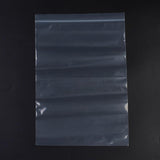 1 Bag Plastic Zip Lock Bags, Resealable Packaging Bags, Top Seal, Self Seal Bag, Rectangle, White, 36x24cm, Unilateral Thickness: 3.9 Mil(0.1mm), 100pcs/bag