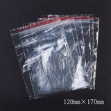 1 Bag Plastic Zip Lock Bags, Resealable Packaging Bags, Top Seal, Self Seal Bag, Rectangle, Red, 17x12cm, Unilateral Thickness: 1.1 Mil(0.028mm)