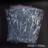 1 Bag Plastic Zip Lock Bags, Resealable Packaging Bags, Top Seal, Self Seal Bag, Rectangle, Red, 48x36cm, Unilateral Thickness: 1.1 Mil(0.028mm)