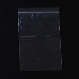1 Bag Plastic Zip Lock Bags, Resealable Packaging Bags, Top Seal, Self Seal Bag, Rectangle, White, 23.8x16cm, Unilateral Thickness: 2.1 Mil(0.055mm), Inner Measure: 15.9x21.8cm, 100pcs/bag