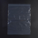 1 Bag Plastic Zip Lock Bags, Resealable Packaging Bags, Top Seal, Self Seal Bag, Rectangle, White, 44x31.8cm, Unilateral Thickness: 2.1 Mil(0.055mm), Inner Measure: 31.7x41.9cm, 100pcs/bag