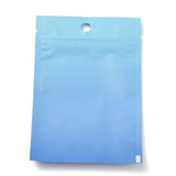 1 Bag Plastic Zip Lock Bag, Storage Bags, Self Seal Bag, Top Seal, with Window and Hang Hole, Rectangle, Blue, 12x8x0.25cm, Unilateral Thickness: 3.1 Mil(0.08mm), 95~100pcs/bag
