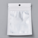 1 Bag Plastic Zip Lock Bag, Storage Bags, Self Seal Bag, Top Seal, with Window and Hang Hole, Rectangle, White, 15x10x0.25cm, Unilateral Thickness: 3.9 Mil(0.1mm), 95~100pcs/bag