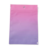 1 Bag Plastic Zip Lock Bag, Storage Bags, Self Seal Bag, Top Seal, with Window and Hang Hole, Rectangle, Orchid, 15x10x0.25cm, Unilateral Thickness: 3.9 Mil(0.1mm), 95~100pcs/bag