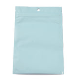 1 Bag Plastic Zip Lock Bag, Storage Bags, Self Seal Bag, Top Seal, with Window and Hang Hole, Rectangle, Light Blue, 18x12x0.25cm, Unilateral Thickness: 3.9 Mil(0.1mm), 95~100pcs/bag