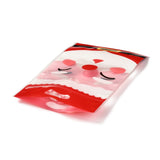 1 Bag Christmas Theme Rectangle Plastic Zip Lock Candy Storage Bags, Self Seal Bag, for Biscuit & Candy Packaging, Santa Claus, 220x155x0.1mm, 50pcs/bag