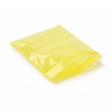 3 Bag Solid Color PE Zip Lock Bags, Resealable Small Jewelry Storage Bags, Self Seal Bag, Top Seal, Rectangle, Mixed Color, 6.3x4cm(¡À1~3mm), Unilateral Thickness: 2.7 Mil(0.07mm), about 90~100pcs/bag
