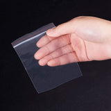 5 Bag Elite 500 pcs 12x8cm Clear Resealable Zipper Bags Sealed Storage Bags Zip Lock Bags Seal Top Bag for Beads Candy Earrings Jewelry Packaging