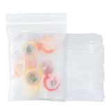 1 Set Heavy Duty Plastic Zip Lock Bags, Resealable Bags, Clear, 10x7cm, Unilateral Thickness: 5.9 Mil(0.15mm), 150pcs/set