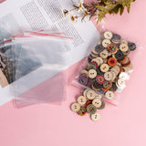 100 pc Plastic Zip Lock Bags, Resealable Packaging Bags, Top Seal, Self Seal Bag, Rectangle, Clear, 16x11cm, Unilateral Thickness: 2 Mil(0.05mm)