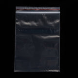 100 pc Plastic Zip Lock Bags, Resealable Packaging Bags, Top Seal, Self Seal Bag, Rectangle, Clear, 16x11cm, Unilateral Thickness: 2 Mil(0.05mm)