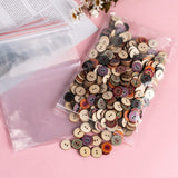 100 pc Plastic Zip Lock Bags, Resealable Packaging Bags, Top Seal, Self Seal Bag, Rectangle, Clear, 24x16cm, Unilateral Thickness: 2 Mil(0.05mm)