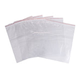 100 pc Plastic Zip Lock Bags, Resealable Packaging Bags, Top Seal, Self Seal Bag, Rectangle, Clear, 45x35cm, Unilateral Thickness: 2 Mil(0.05mm)