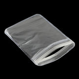 500 pc PVC Zip Lock Bags, Resealable Bags, Self Seal Bag, Rectangle, Clear, 8x6cm, Unilateral Thickness: 4.5 Mil(0.115mm)