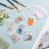 200 pc 200 Packs 4x6cm Pink Rabbit Self Seal Zipper Bags, Resealable PE Zip Lock Bags for Jewelry, Tools, Parts, Special Items, Office Supplies Storage