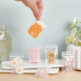 200 pc 200 Packs 4x6cm Pink Rabbit Self Seal Zipper Bags, Resealable PE Zip Lock Bags for Jewelry, Tools, Parts, Special Items, Office Supplies Storage