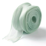 1 Roll Organza Ribbon, Orange, 1/8 inch(3mm), 1000yards/roll(914.4m/roll)