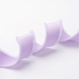 1 Roll Polyester Frayed Grosgrain Ribbons, with Fringe Tassel, Medium Orchid, 1 inch(25mm), about 50yards/roll(45.72m/roll)