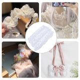 1 Roll Polyester Ribbon, Tartan Ribbon, Sandy Brown, 15mm, about 50yards/roll(45.72m/roll)