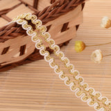 1 Roll Lace Trim Nylon Ribbon for Jewelry Making, Colorful, 1/4 inch(6mm), about 100yards/roll(91.44m/roll)