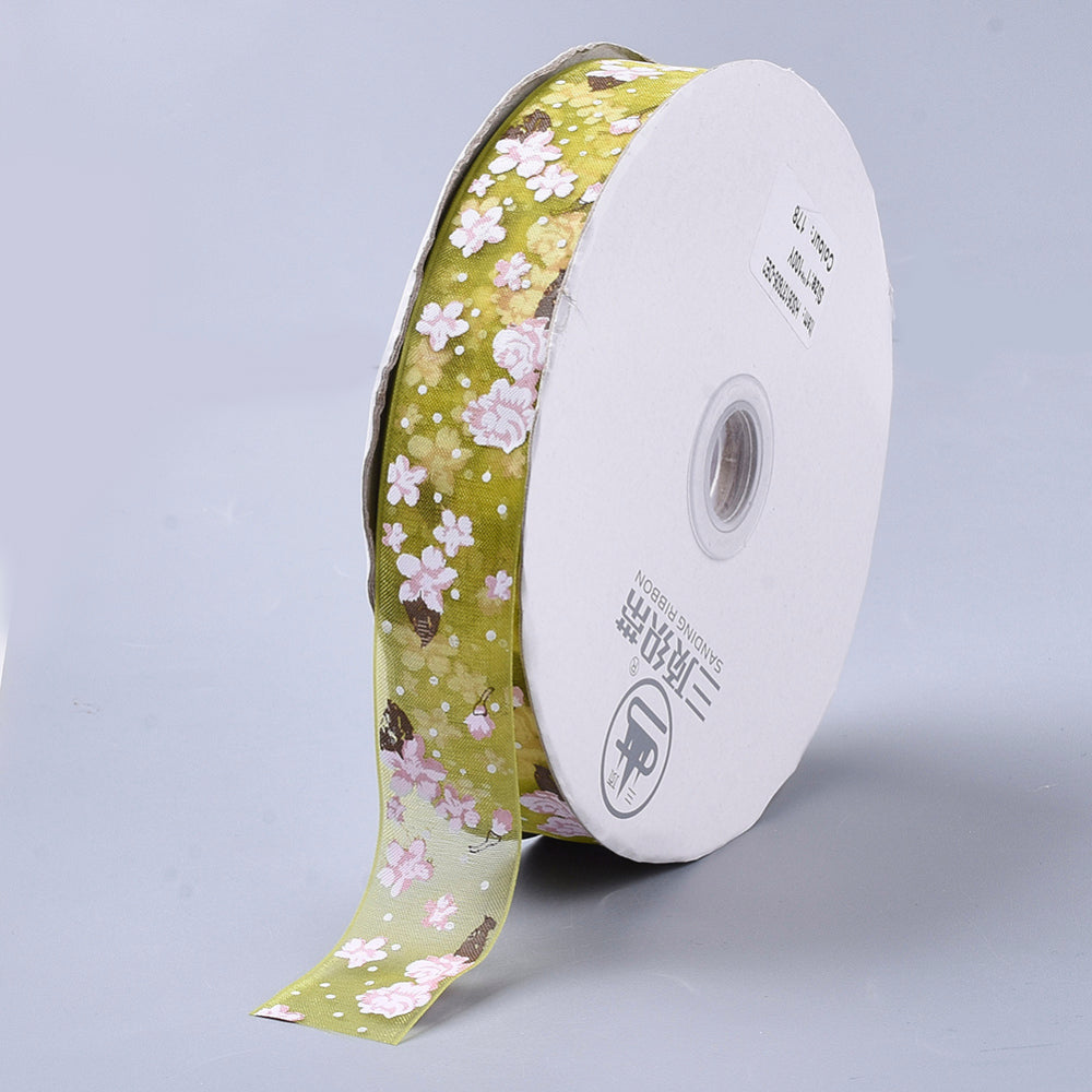 1 Group Glitter Metallic Ribbon, Sparkle Ribbon, with Silver Metallic Cords, Valentine's Day Gifts Boxes Packages, Silver, 3/4inch(20mm), 25yards/roll(22.86m/roll), 10rolls/group, 250yards/group(228.6m/group)