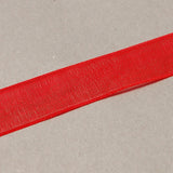 1 Bundle Organza Ribbon, Pleated/Double Ruffle Ribbon, White, 40~43mm, 30m/bundle