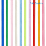 1 Group Mixed Color Sheer Organza Ribbon, DIY Material for Ribbon Entreat, 12mm, 500Yard