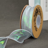 1 Group Sheer Organza Ribbon, DIY Material for Ribbon, Flamingo, 1/2 inch(12mm), 500yards(457.2m)
