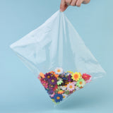 100 pc Rectangle Plastic Bags, Clear, 30x20cm, unilateral thickness: 0.08mm