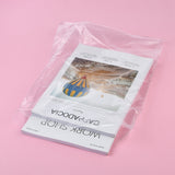 100 pc Rectangle Plastic Bags, Clear, 40x30cm, unilateral thickness: 0.08mm
