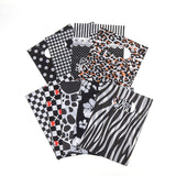 500 pc Printed Plastic Bags, Rectangle, Black, 30x20cm, Unilateral Thickness: 0.035mm