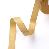 5 Roll Single Face Polyester Satin Ribbons, for Gift Packing, Party Decorate, Jewelry Making, Green Yellow, 10mm, about 20yard/roll