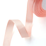 10 Roll White Single Face Satin Ribbon, 1/2 inch(12mm), 25yards/roll(22.86m/roll)