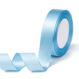 1 Group Single Face Satin Ribbon, Polyester Ribbon, Yellow, 3/8 inch(10mm), about 25yards/roll(22.86m/roll), 10rolls/group, 250yards/group(228.6m/group)