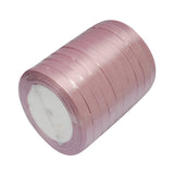 1 Roll Double Face Satin Ribbon, Polyester Ribbon, Black, 1/8 inch(3mm) wide, about 880yards/roll(804.672m/roll)