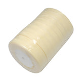 1 Roll Solid Color Organza Ribbons, for Party Decoration, Gift Packing, Gold, 1(25mm), about 50yard/roll(45.72m/roll)