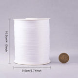 1 Roll 1/8(3mm) 1000 Yards/Roll Sparkle Sheer Organza Ribbon for Festival Chrismas Decoration DIY Crafts Arts & Garden, White