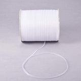 1 Roll 1/8(3mm) 1000 Yards/Roll Sparkle Sheer Organza Ribbon for Festival Chrismas Decoration DIY Crafts Arts & Garden, White