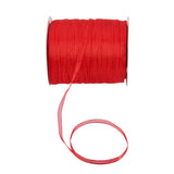 1 Group Sheer Organza Ribbon, Wide Ribbon for Wedding Decorative, Pearl Pink, 1 inch(25mm), 250Yards(228.6m)