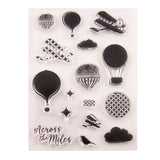 Craspire Silicone Stamps, for DIY Scrapbooking, Photo Album Decorative, Cards Making, Stamp Sheets, Sky Pattern, 11x15x0.2cm, 10sheets/set