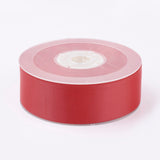 1 Roll Polyester Satin Ribbon, with Golden Hot Stamping, Pink, 1-1/2 inch(38mm), about 10yards/roll(9.14m/roll)