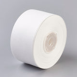 1 Roll Rayon and Cotton Ribbon, Twill Tape Ribbon, Herringbone Ribbon, White, 1 inch(25mm), about 50yards/roll(45.72m/roll)